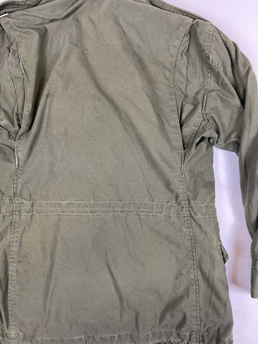 Vintage US Army M-65 Field Jacket S-Regular OG-107 Cold Weather Coat 1967 - Picture 13 of 16